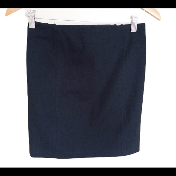NWT ARITZIA SUNDAY BEST Mitford Mini Skirt With Dual Exposed Zip Detail Black S - Picture 8 of 10